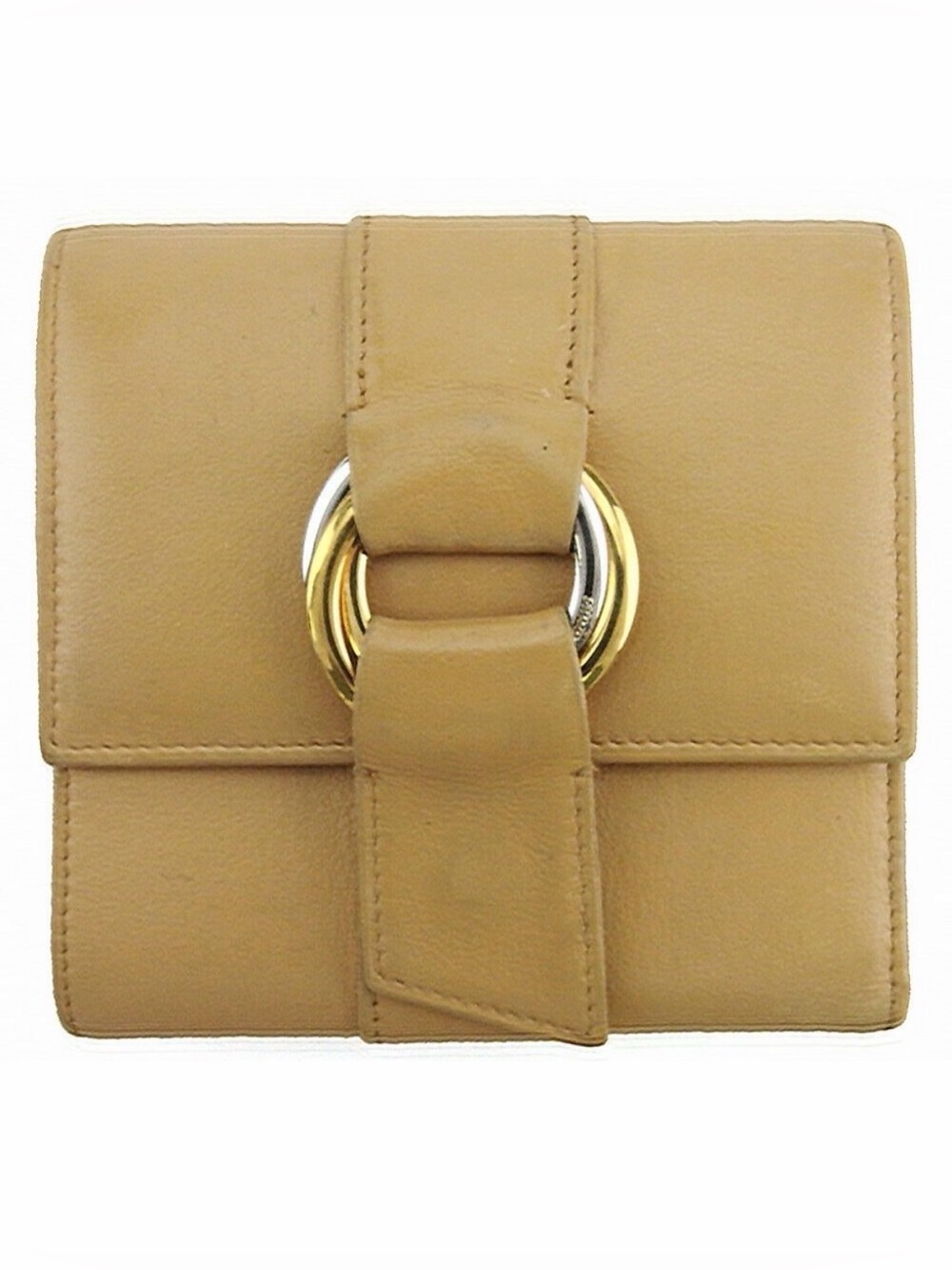 Cartier Trinity collection - trifold leather trifold wallet